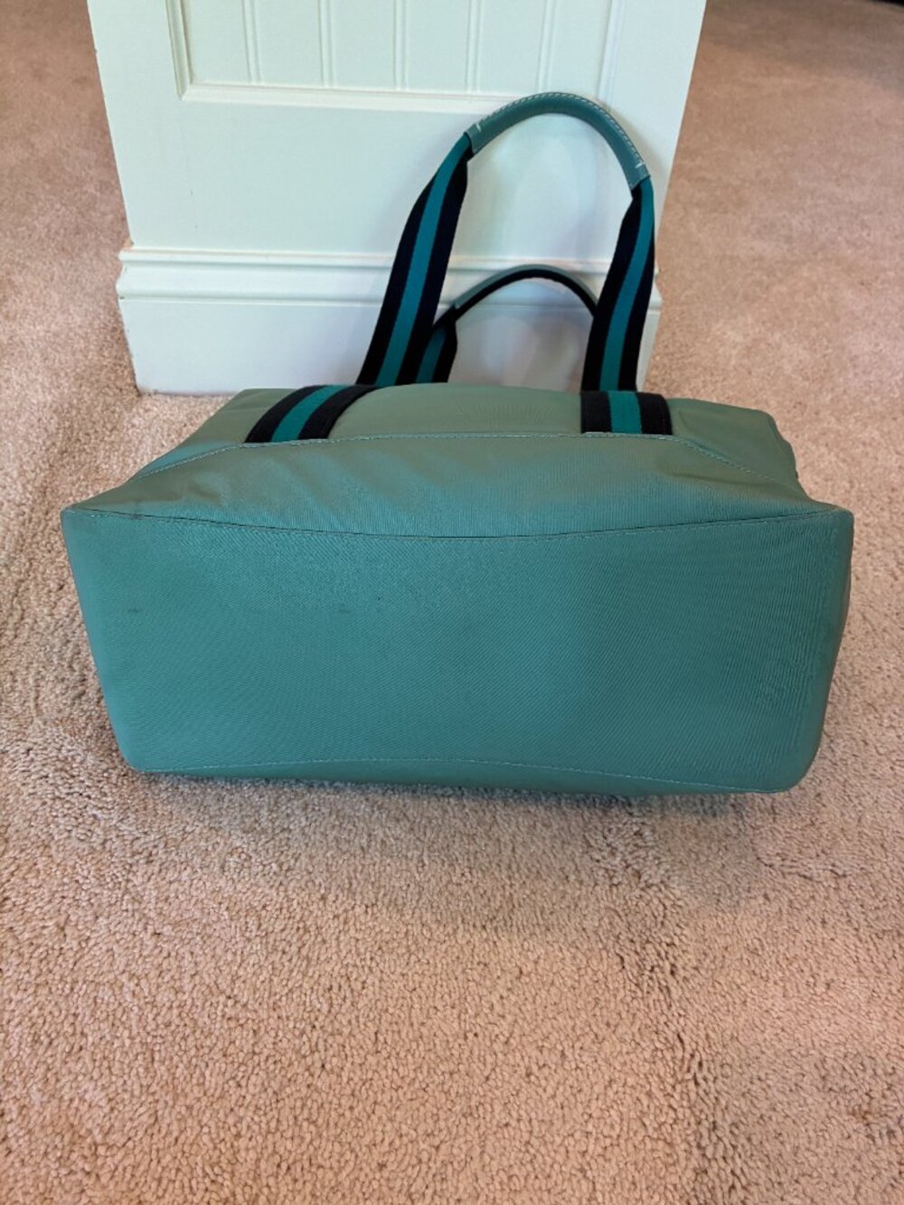Coach NYL Ellis Tote Blue Green Multi - Picture 4 of 15